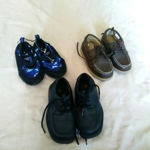 Lot of boy shoes